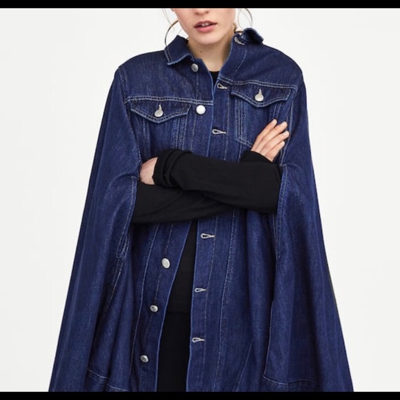 jean jacket cape